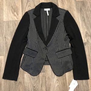 Laundry by Shelli Segal Houndstooth Blazer, NWT